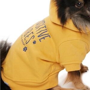 Life Is Good Yellow Dog Hoodie Clothing & Accessories